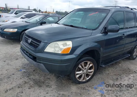 2003 Honda Pilot Ex-L z USA, uszkodzony, nr VIN 2HKYF18583H615541